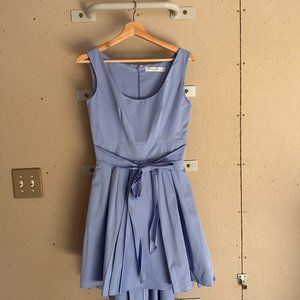 Christian Dior scoop neck mini dress